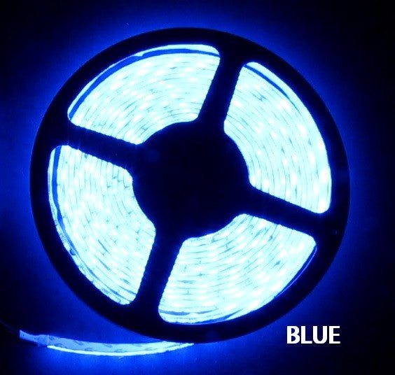 Blue Ribbon Led NovaBright 5050SMD Blue Super Bright Flexible LED Light Strip 16 Ft Re ...