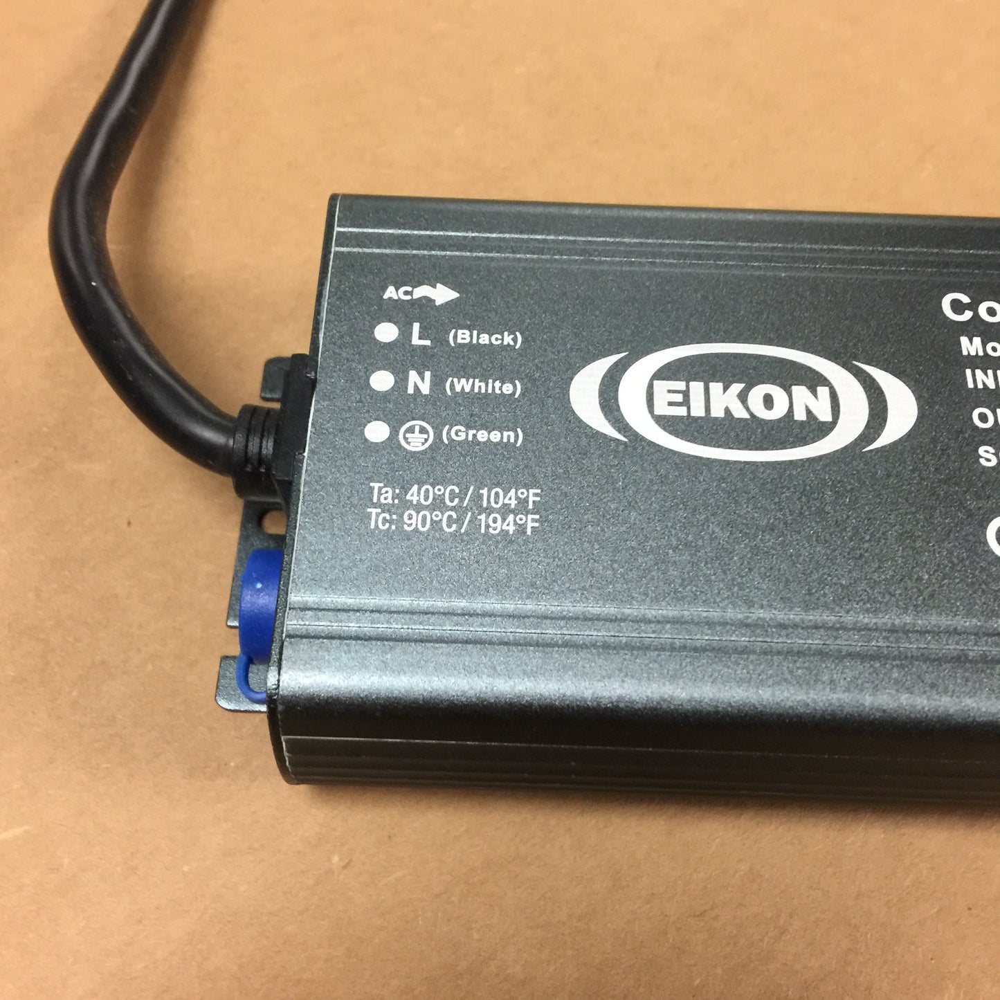 Eikon EKT-250W-24V LED Triac Regulable Fuente de alimentación del controlador de voltaje constante UL 24V 250W IP67 Impermeable