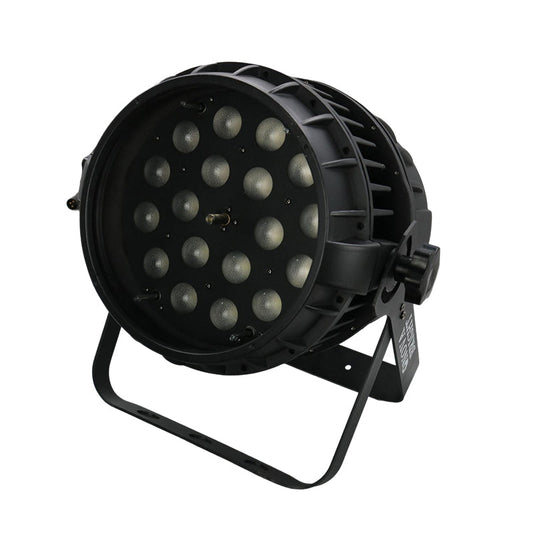 18x18W NB-102Z Zoomable 10-60 Degrees RGBWA-UV Six color 6in1 LED IP65 Outdoor Professional LED Stage Light Waterproof Die Cast Aluminum Body