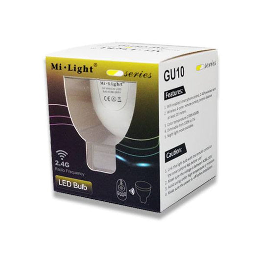 LED Light Bulbs ~ LED Bulb - NovaBright Mi-Light 5W GU10 LED Bulb -Dual White LED Spotlight FUT011