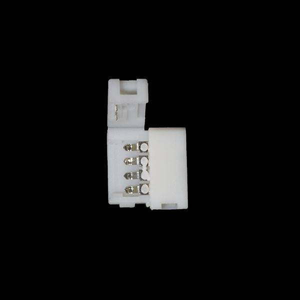 LED Strip Accessories - RGB 5050 Inline Snap On Square Connector - No Wires