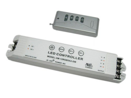 LED Strip Accessories ~ RGB LED Strip Accessories ~ RGB Controllers - Nova Bright 12V/24V RGB LED Dimming Controller DC5-24 Input
