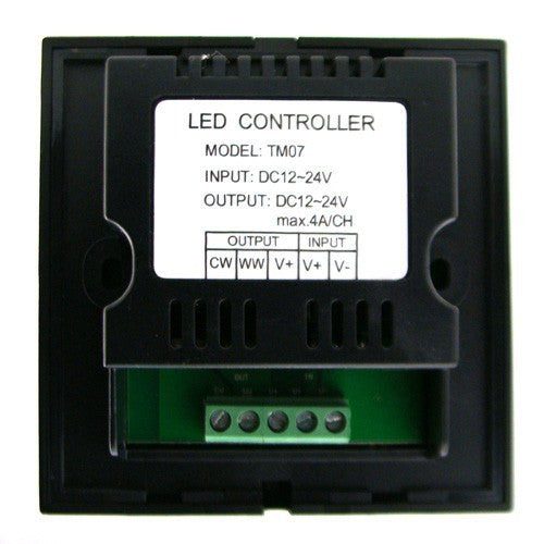LED Strip Accessories ~ Single Color LED Strip Accessories ~ Single Color Dimmers - Warm White Cool White LED Touch Panel Controller TM07