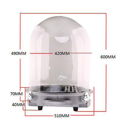 Rain Cover for LED Moving Head with Fan